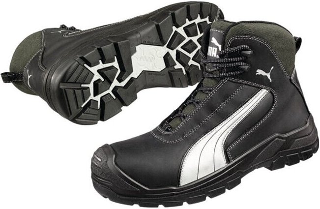 Thumbnail - Sicherheitsstiefel Cascades Mid Gr.46 schwarz/weiß Leder S3 hro src EN20345