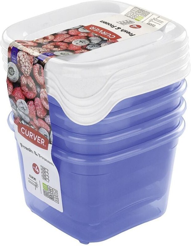 Tiefkühldose 'fresh & frozen' 5er Set