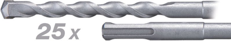 D-01177-25 Bohrer-Set für sds-plus StandMak 6x160mm 25Stk - Makita