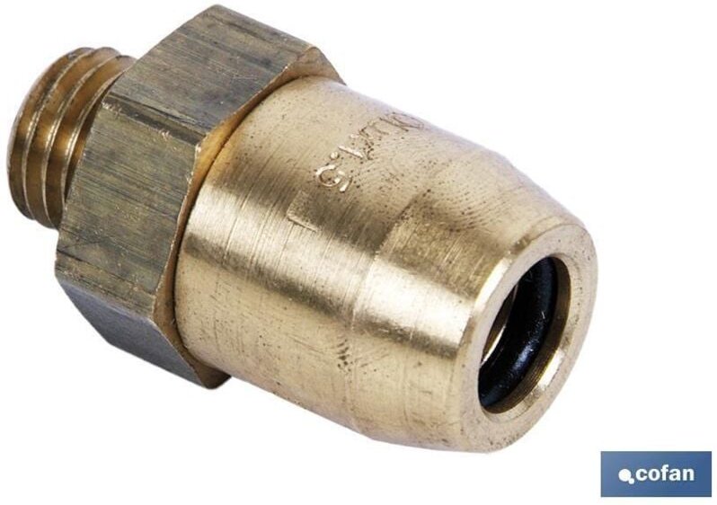 Stecker R-Rohr 10x1,5-Gewinde 14x1,5