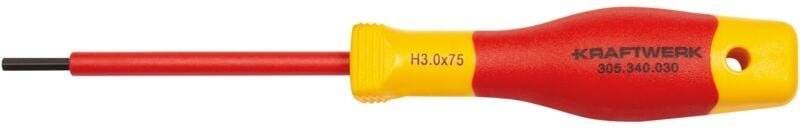 Elektriker-Schraubendreher Innensechskant 3 mm