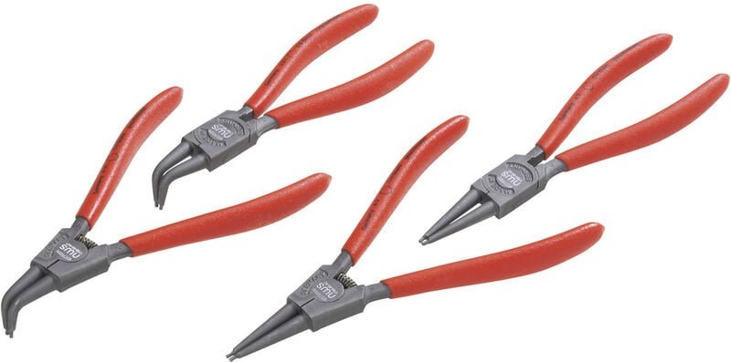 NWS 792 Seegeringzangen-Set Passend für (Seegeringzangen) Außen- und Innenringe 19-60 mm 19-60 mm Sp