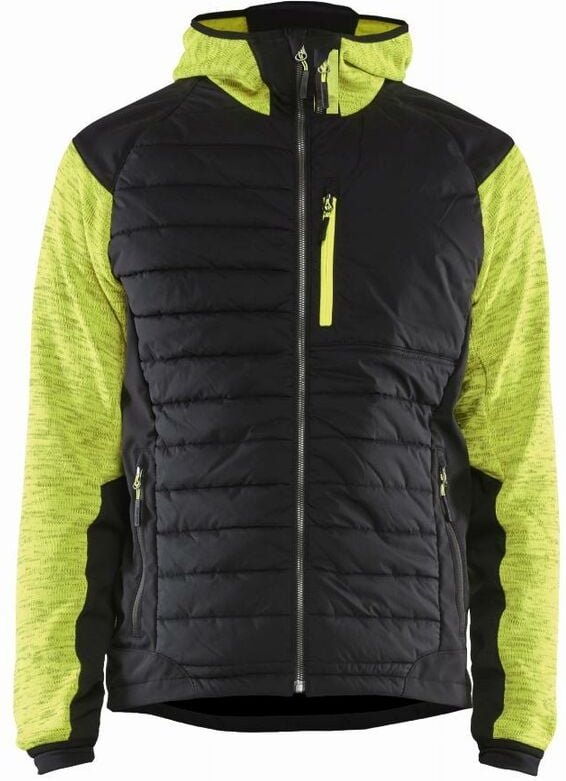 Thumbnail - Blaklader - Hybridjacke t.xxl - fluo gelb/schwarz - 593021173399-XXL