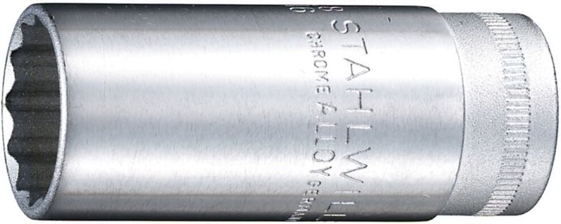 Thumbnail - 3/8' (10mm) Steckschlüsseleinsatz SW.15 mm L.60mm - Stahlwille