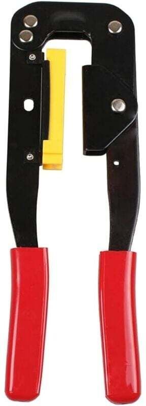 Professionelles IDC-Crimpwerkzeug, 214-teilige Kabelzange, Computerkabel-Crimpzange für Flachbandkabel-IDC-Steckverbinde...