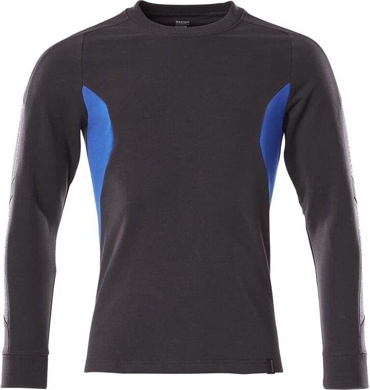 Mascot ACCELERATE Herren Sweatshirt 18384-962-01091 Gr. XL schwarzblau/azurblau
