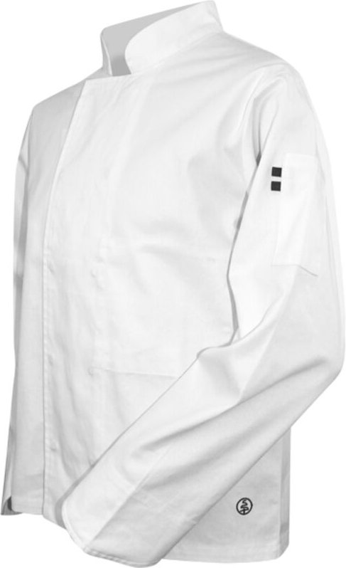 Arbeitsjacke für die Küche ML MERLAN - WEISS M - 3