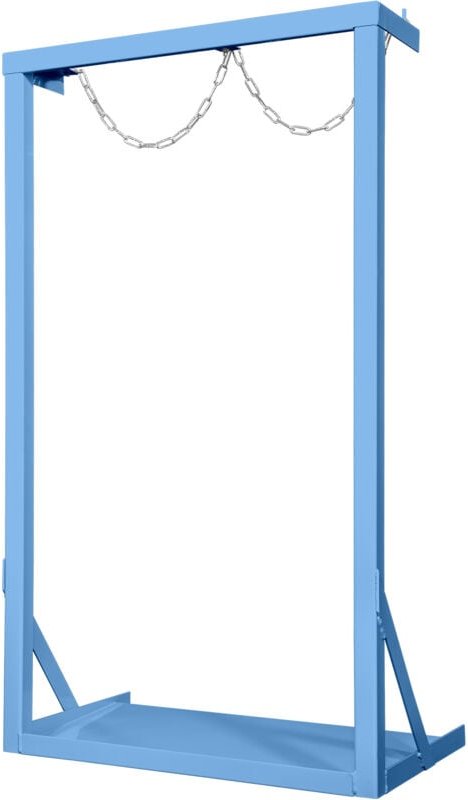 ADB Gasflaschenständer, RAL 5012, für 2x10L Gasflaschen