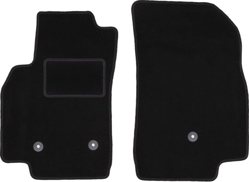 Vordere Matten schwarz für: Opel Karl Fließheck (2015-)