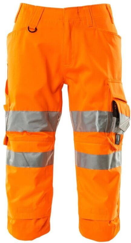 Mascot Warnschutz Dreiviertel-Hose SAFE SUPREME mit Knietaschen 17549 Gr. 51 warnorange