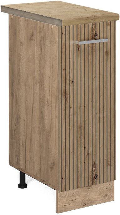 Vicco - Apothekerschrank R-Line, Artisan-Eiche, 30 cm , ap Eiche