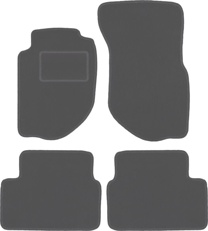 Graphit-Automatten für: Volvo 740 / 760 Limousine, Kombi (1984-1991)