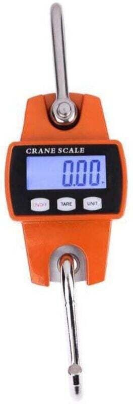 300 kg Hängehakenwaage – 300 kg/600 lbs Industrielle elektronische LCD-Waage TRIMEC