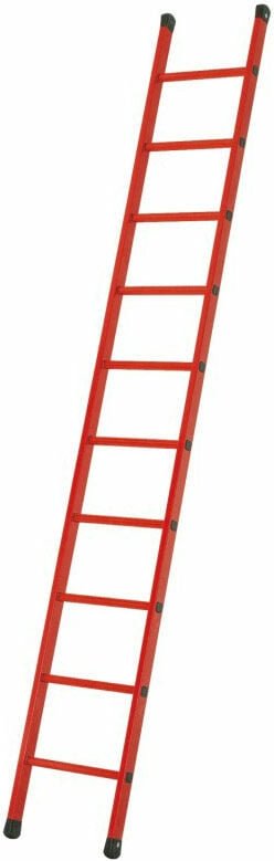 Thumbnail - Iller Vollkunststoff GFK Anlegeleiter 6 Sprossen