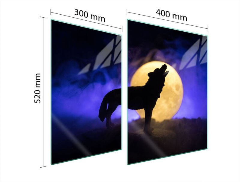 GLASSCHUTZPLATTE FÜR HERD 70x52 WILK