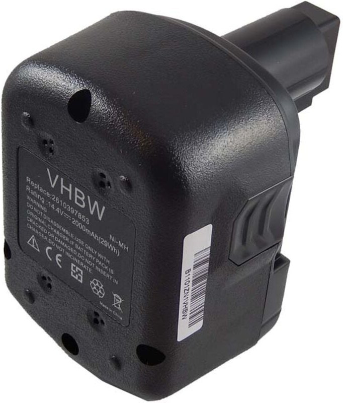 Vhbw - Akku Ersatz für Skil 2610397853 für Werkzeug (2000 mAh, NiMH, 14,4 v)