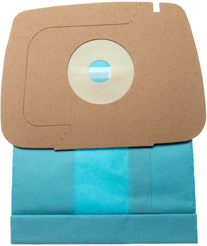 5x Staubsaugerbeutel Ersatz für Electrolux / MisterVac MV266 für Staubsauger - Papier, 21cm x 16,2cm Hellblau - Vhbw