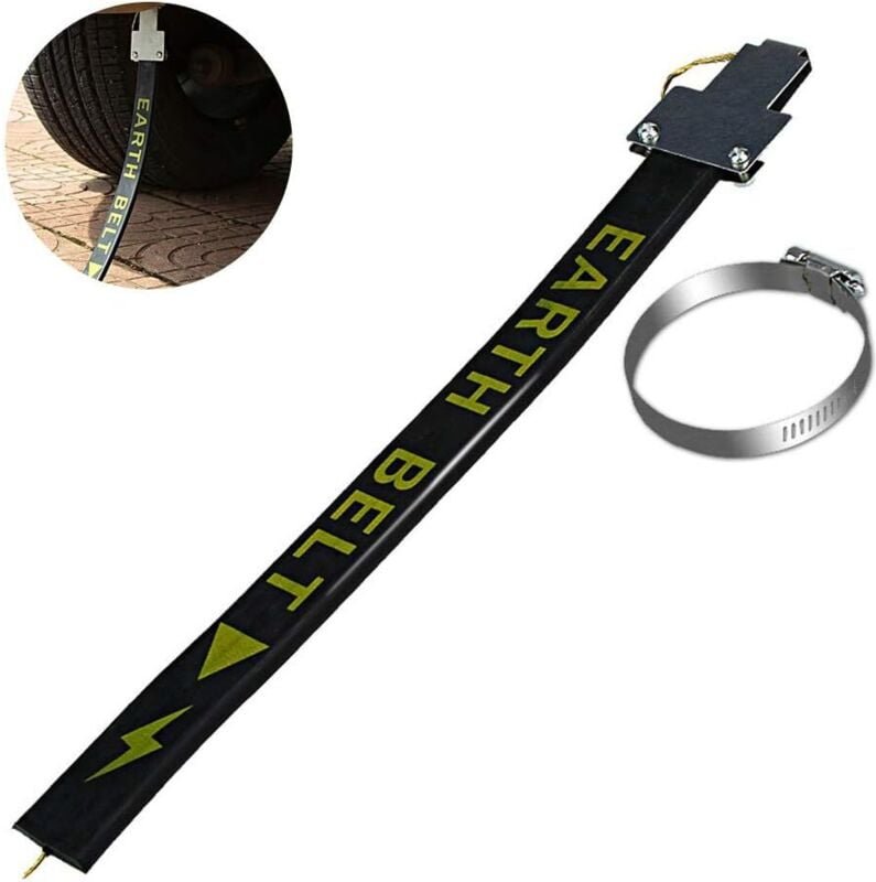 Behavetw Antistatisches, flexibles Erdungsband für Reisen im Auto, ideal für Kinder über lange Strecken