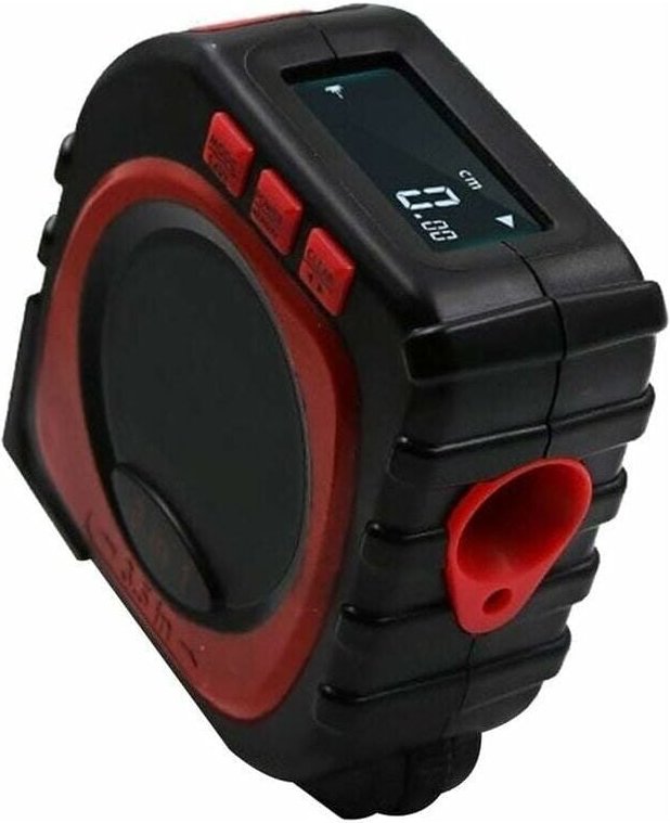 3-in-1 Multifunktions-Digital-Infrarot-Laser-Maßband Entfernungsmesser Messwerkzeug Entfernungsmesser-Modus Messgerät We...