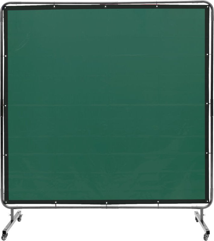 Mophorn - vevor Schweißvorhang 1,8 x 1,8 m Schweißschutzvorhang aus Flammhemmendem Vinyl Schweißschutzwand mit 4 Schwenk...