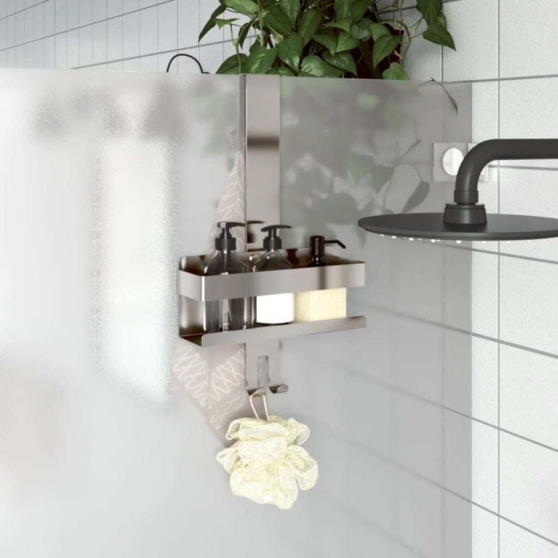 Duschcaddy Hängend Gebürsteter Edelstahl 304 Vidaxl