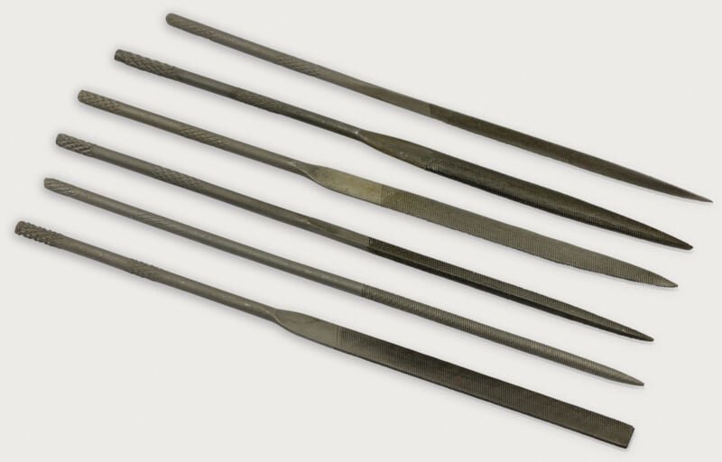 Nadelfeilen-Satz, 6 teilig