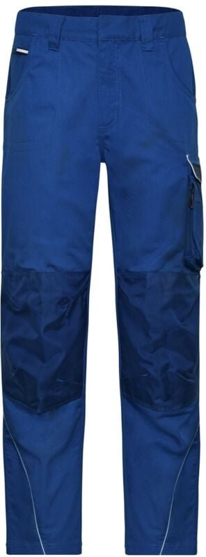 James&nicholson - Arbeitshose JN878 Gr. 52 dark-royal