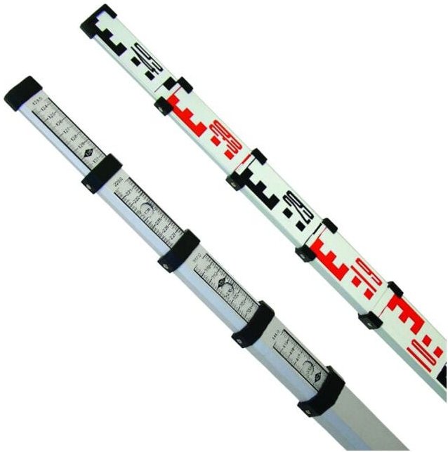 Teleskopische Messlatte 4m Metrica 49204
