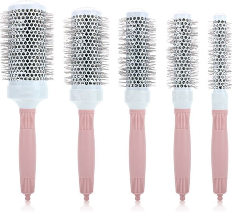 Größen Bio-Rundbürsten-Set für Damen, recycelbare Rundbürste und Rundhaarbürsten-Set zum Föhnen, nachhaltige Geschenke i...