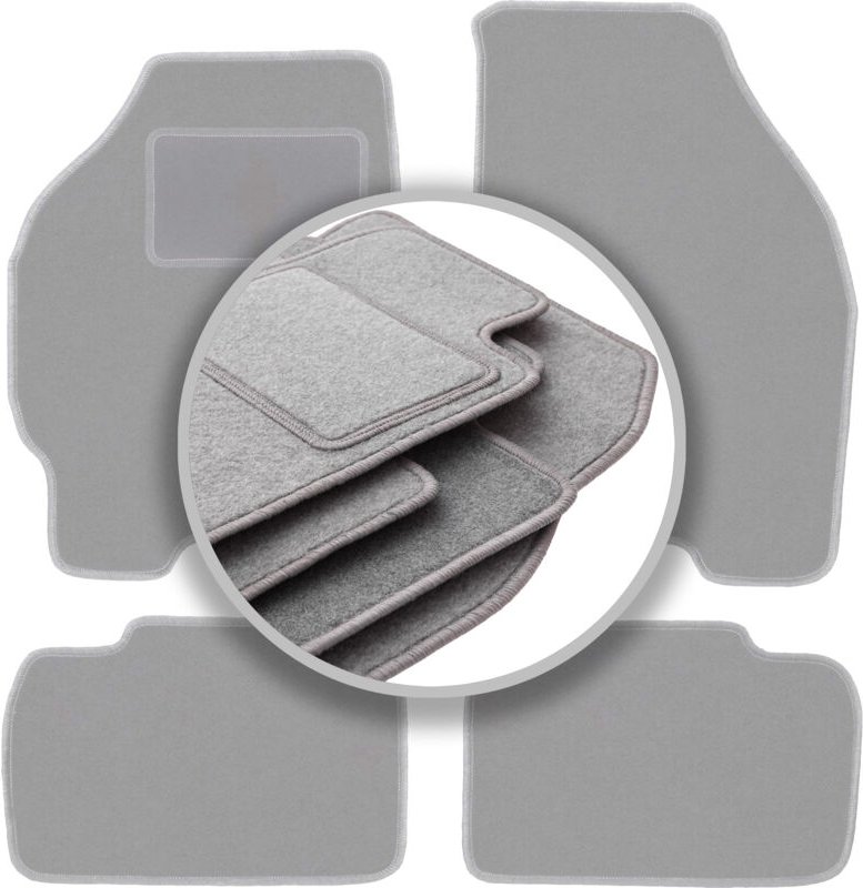 Graue Automatten für: FIat Punto II Fließheck (1999-2010)