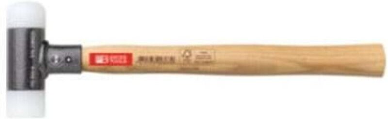 Pb Swiss Tools - Rückschlagfreier Hammer, mit Nylon-Einsätzen, Hickory-Stiel, 27 mm
