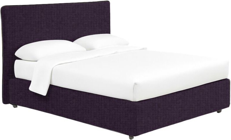 Einzelbett Louth, abnehmbar, lila