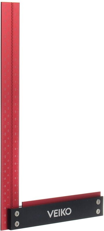 Garantiertes 300-mm-T-Speed-Messlineal zum Messen und Markieren von Schreinern. Rahmen aus Aluminiumlegierung