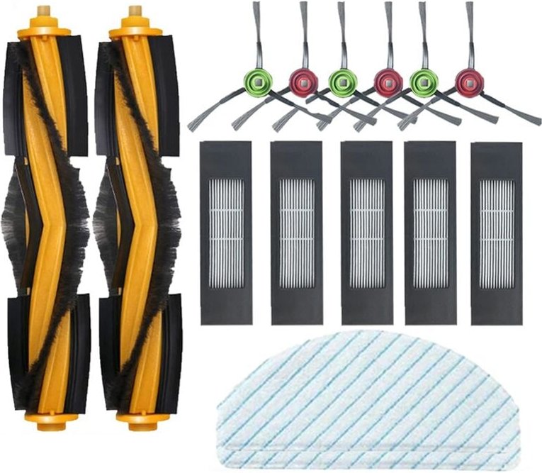 Für Vac 2 Pro Wichtigsten Seite Pinsel Hepa-Filter Mopp Lappen Tuch