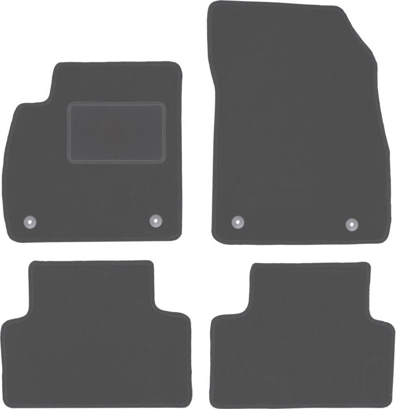Graphit-Fußmatten für: Opel Zafira C Minivan (2012-2018)