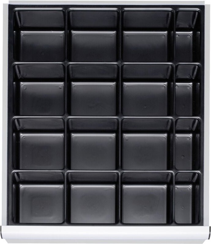 Kleinteileeinsatz für Schubladen der der Blendenhöhe 120-360mm - Stier