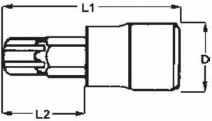 TX45 3/8 Becher Tengtools M381245T-C