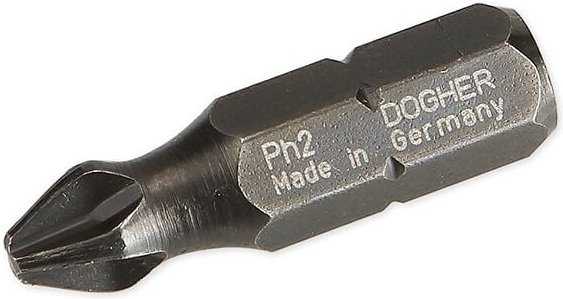 Box mit 10 Schrauber-Bits S2, PH0 Dogher 400-PH0-10