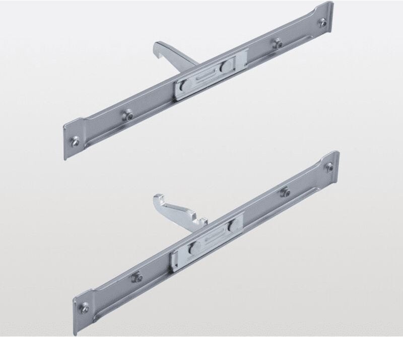 Fronthalter-Set 300 Hochschrank Standard silber - Peka