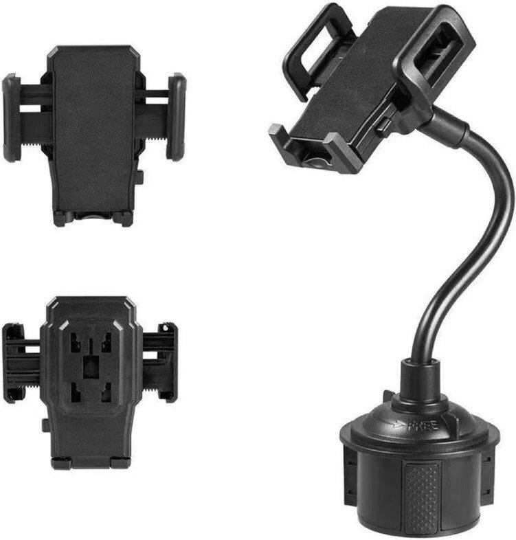 Handyhalter, Getränkehalter, universeller Auto-Handyhalter, Schwanenhals, verstellbarer Getränkehalter, Getränkehalter f...