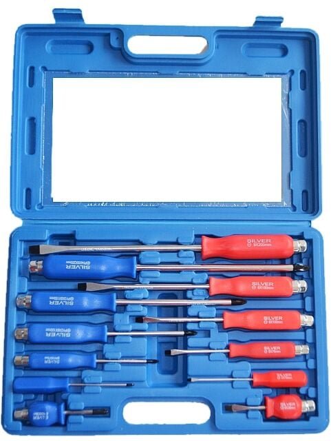 Wkrętaki do pobijania 12szt./silber