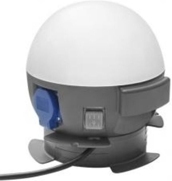 Led-Arbeitsscheinwerfer 20 W 360° mit 2 Sicherheitssteckdosen Spannung 220-240 V
