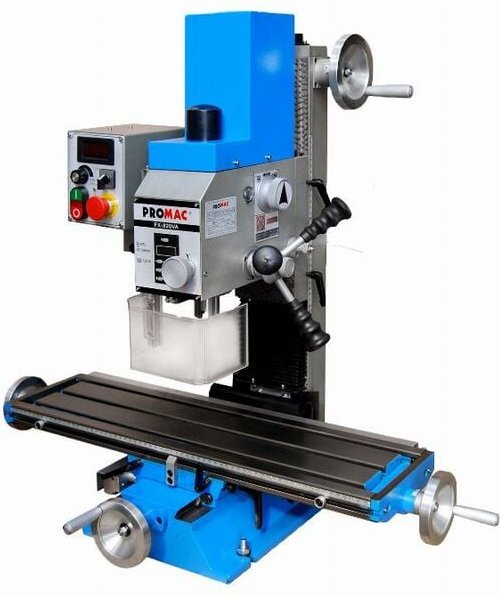 Bohr-Fräsmaschine 230V 0,75kW CM2 variabel Promac FX-820VA