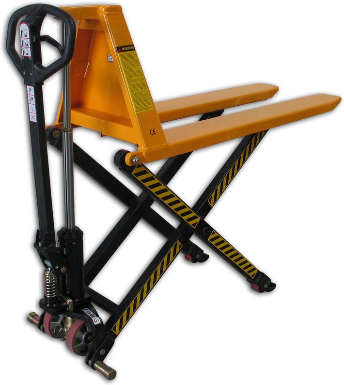 qteck Scherenhubwagen SHW 1140mm Gabellänge 85-820mm Hubhöhe 1000kg Tragkraft