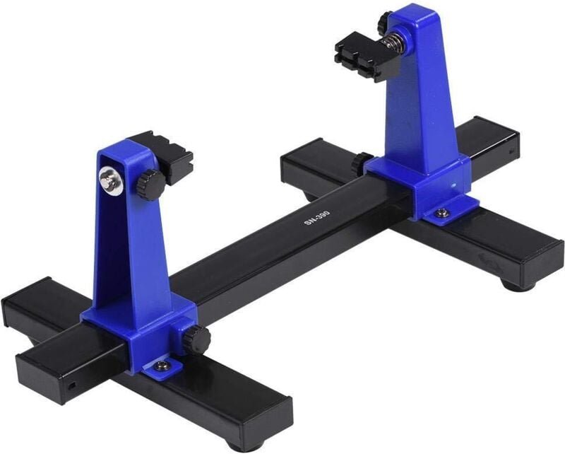 SOULONG Universal-Leiterplattenhalter, 360° verstellbar, für Lötmontage, Blau