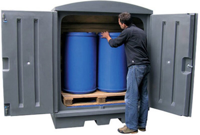 Auffangbehälter 2 Fässer - Kapazität 280 Liter - CGM1/280004F