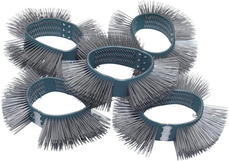 Bürstenband, 23 mm breit, fein, gerade Spitzen - Hazet