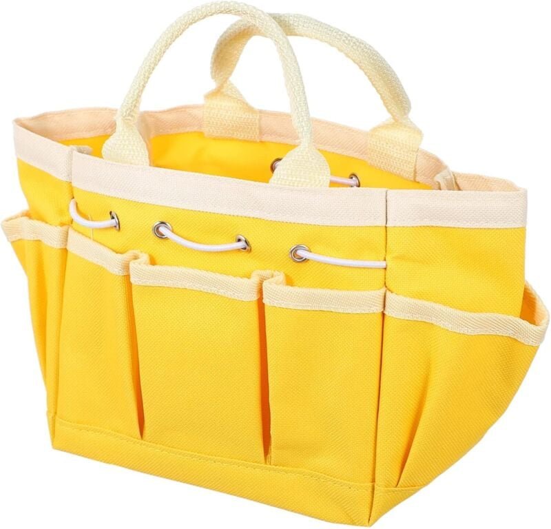 Canvas-Aufbewahrungstasche Tragetaschen Werkzeug-Organizer-Tasche Canvas-Aufbewahrungstasche Gartentaschen für Werkzeuge...