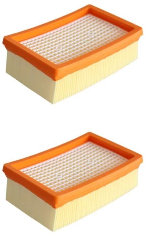Stück Ersatzfilter für Kärcher WD4 WD5 WD6 MV4 MV5 MV6 Staubsauger, plissiert, flach