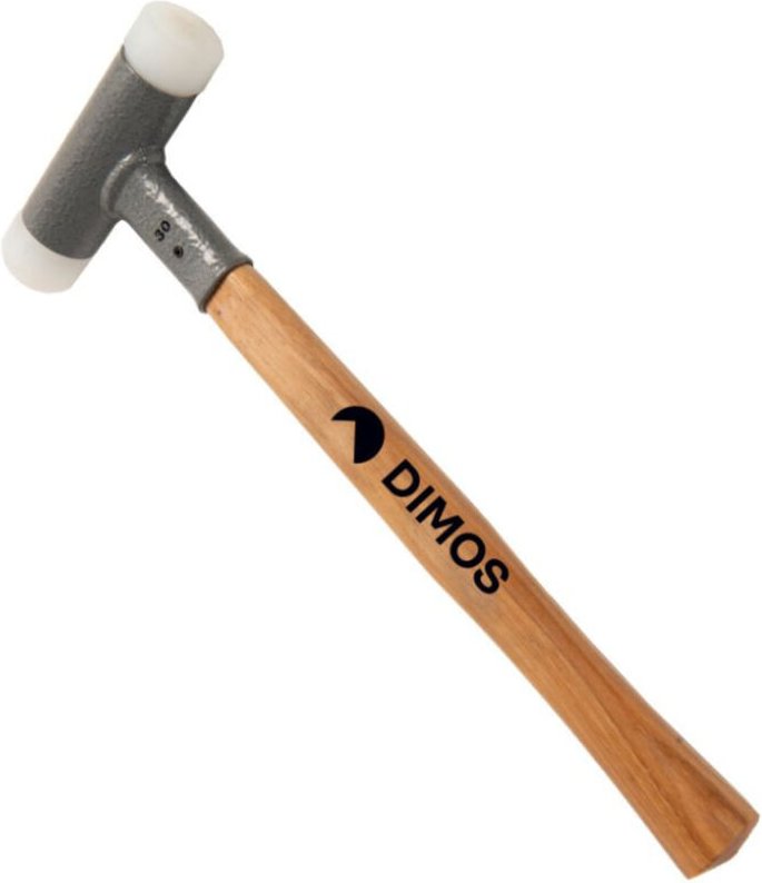 Rückschlagfreier Nylonhammer Ø30mm Dimos 185532